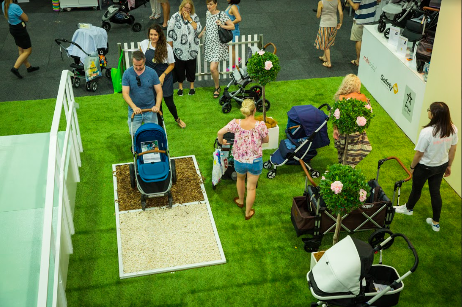 Essential Baby and Toddler Show Pram Track