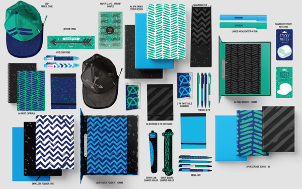 Smash Urban Graphic Stationary