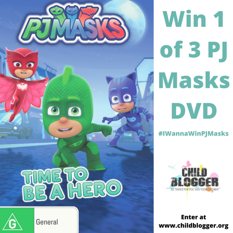 PJ Masks DVD Time to be a Hero