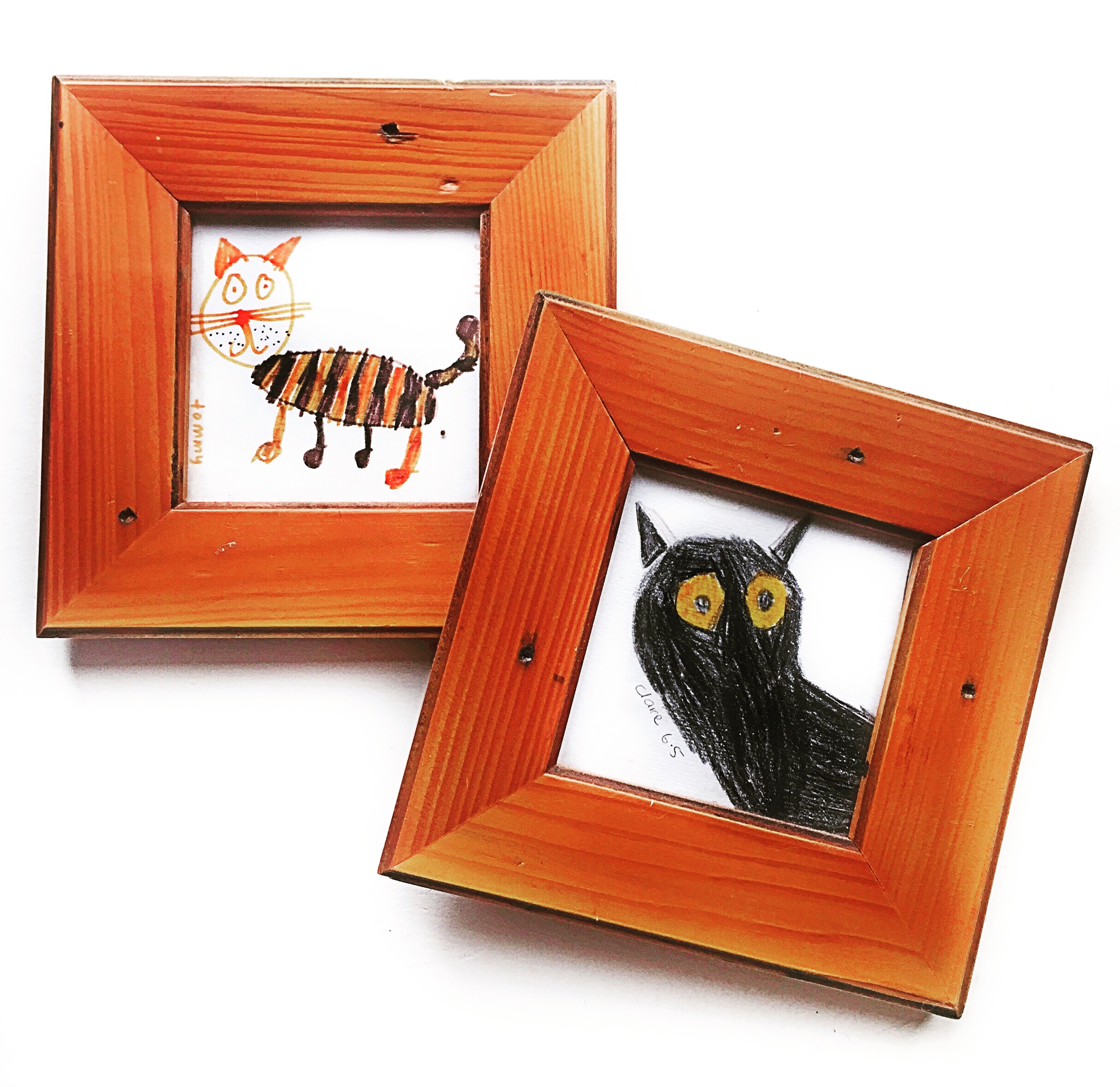 What do you do with all the kids’ arts and crafts?